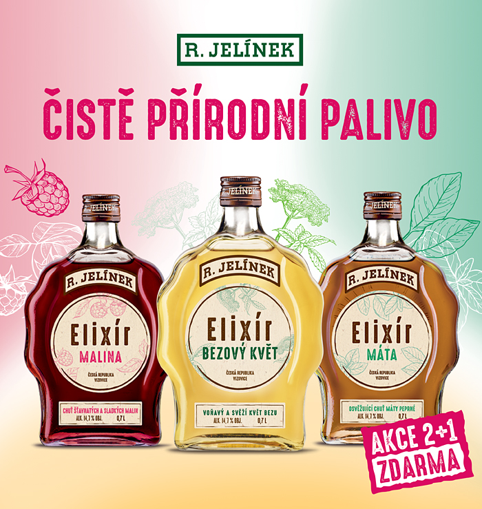 Elixíry 2+1 zdarma