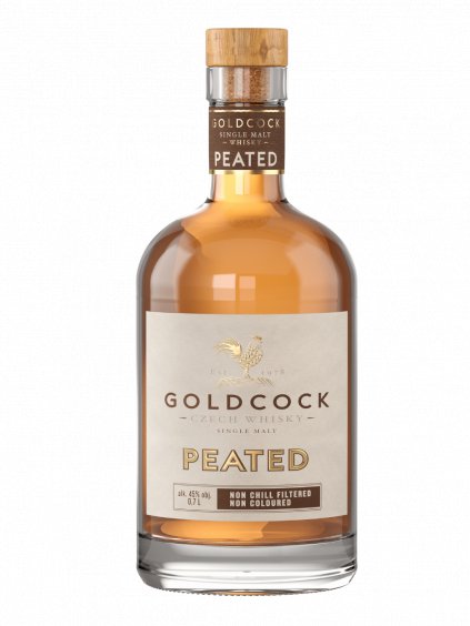 GOLDCOCK Peated Single Malt 45% 0,7l