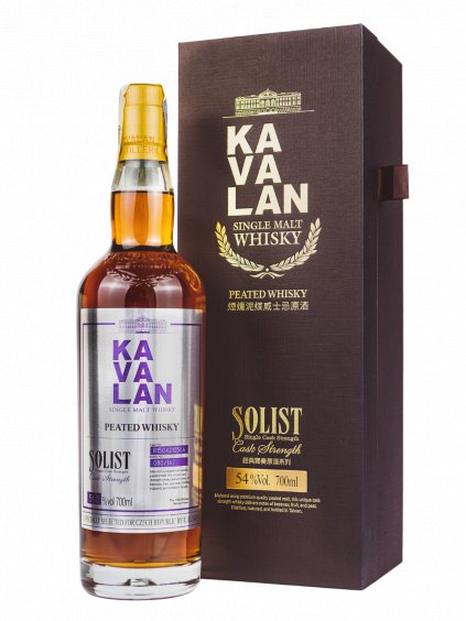 Kavalan Peated Single Cask 54% 0,7l