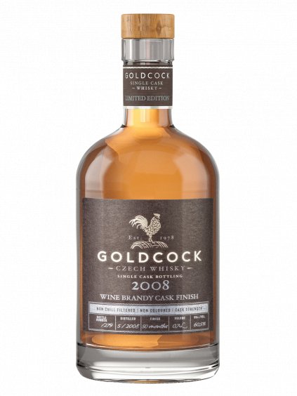 GOLDCOCK 2008 Wine Brandy Cask Finish 60,5% 0,7l