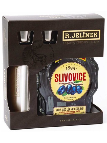 Slivovice a butylka