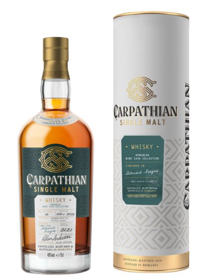 CARPATHIAN Single malt Feteasca Neagra 40% 0,7l