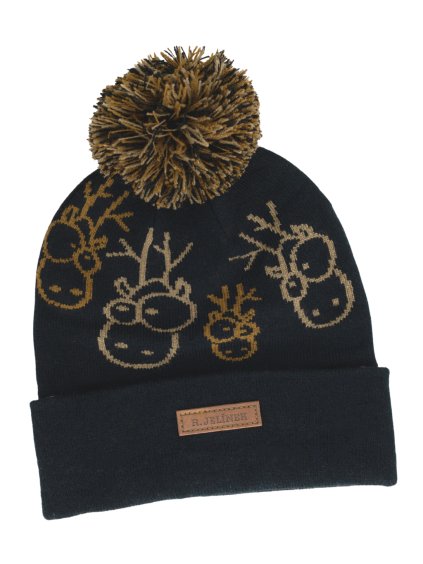 Zimní čepice jelen R. JELÍNEK