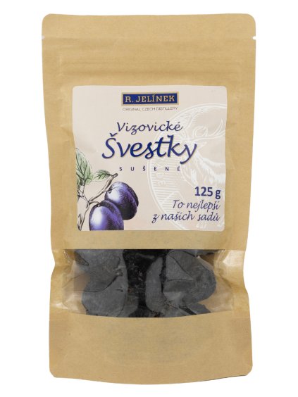 Vizovické švestky sušené 125g