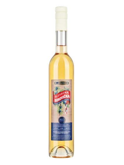 Slovácká borovička 2019 ze sudu po whisky GOLDCOCK 45% 0,5l