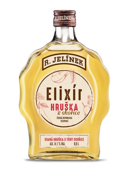 Elixír Hruška & Skořice 14,7% 0,5l