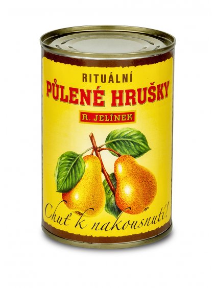 Hrušky půlené kompotované R. JELÍNEK 425 ml