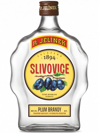 Slivovice R. JELÍNEK 45 % 0,7l