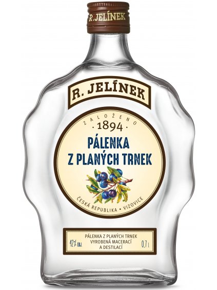 Pálenka z planých trnek 42% 0,7l
