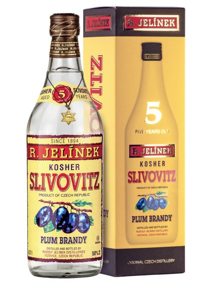 Slivovice kosher 5yo 50% 0,7l