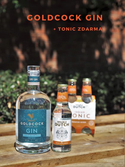 GOLDCOCK gin + DD tonic