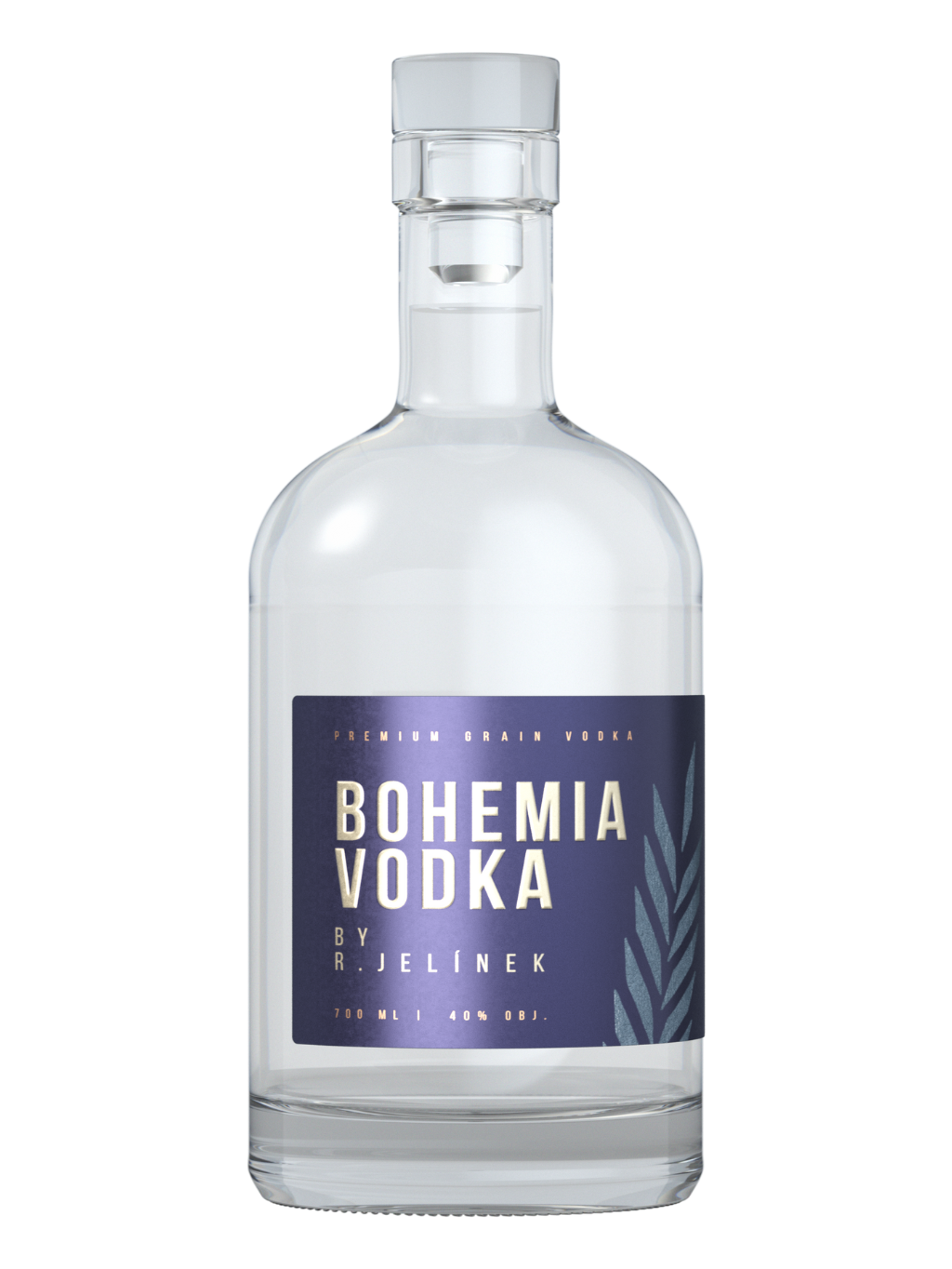 Bohemia Vodka 40% 0,7l (holá láhev)