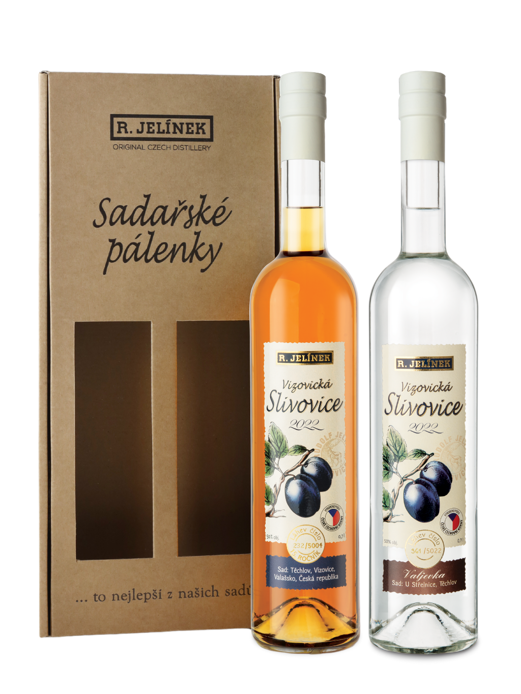 R. JELÍNEK Dárkové balení Vizovické slivovice 2022