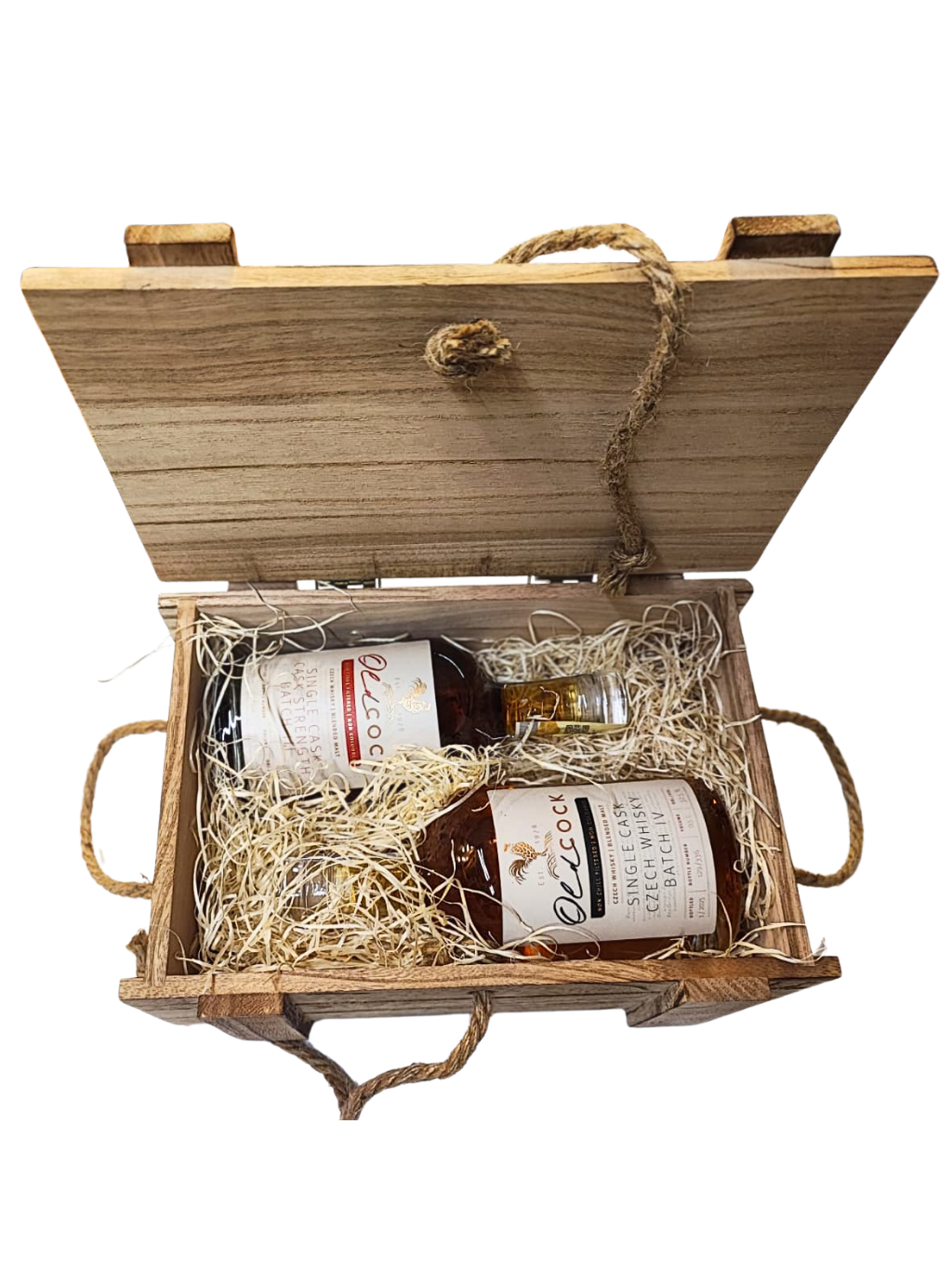 GOLDCOCK OldCOCK set v dřevěném boxu