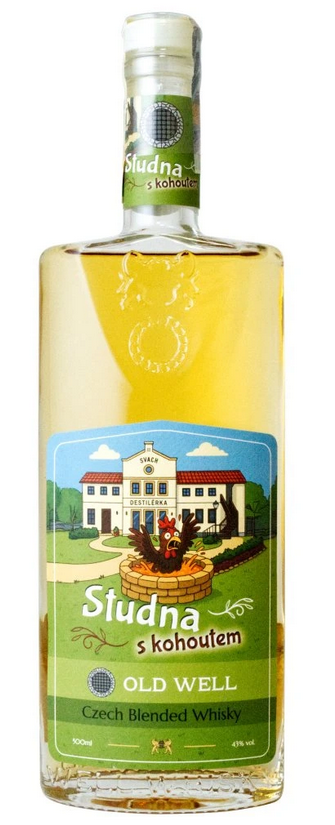 Studna s kohoutem 43% 0,5l