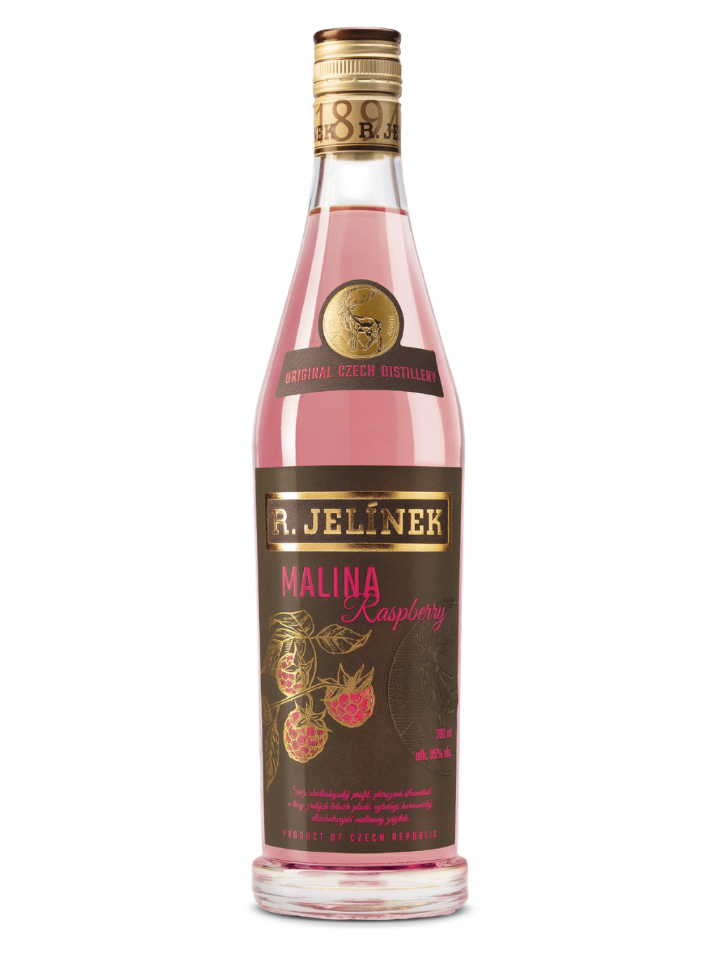 R. JELÍNEK Sladká Malina 35% 0,7l