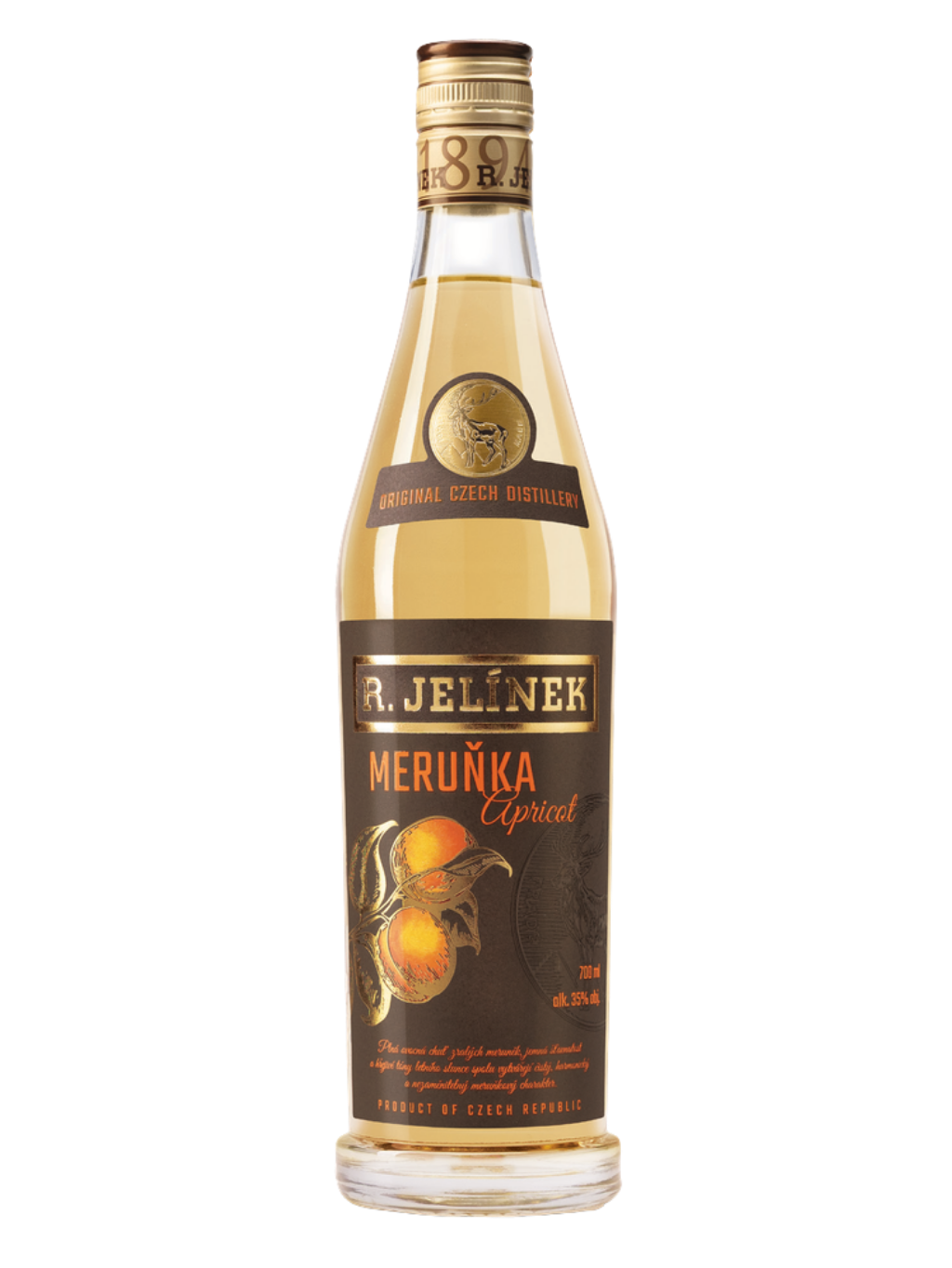 R. JELÍNEK Sladká Meruňka 35% 0,7l