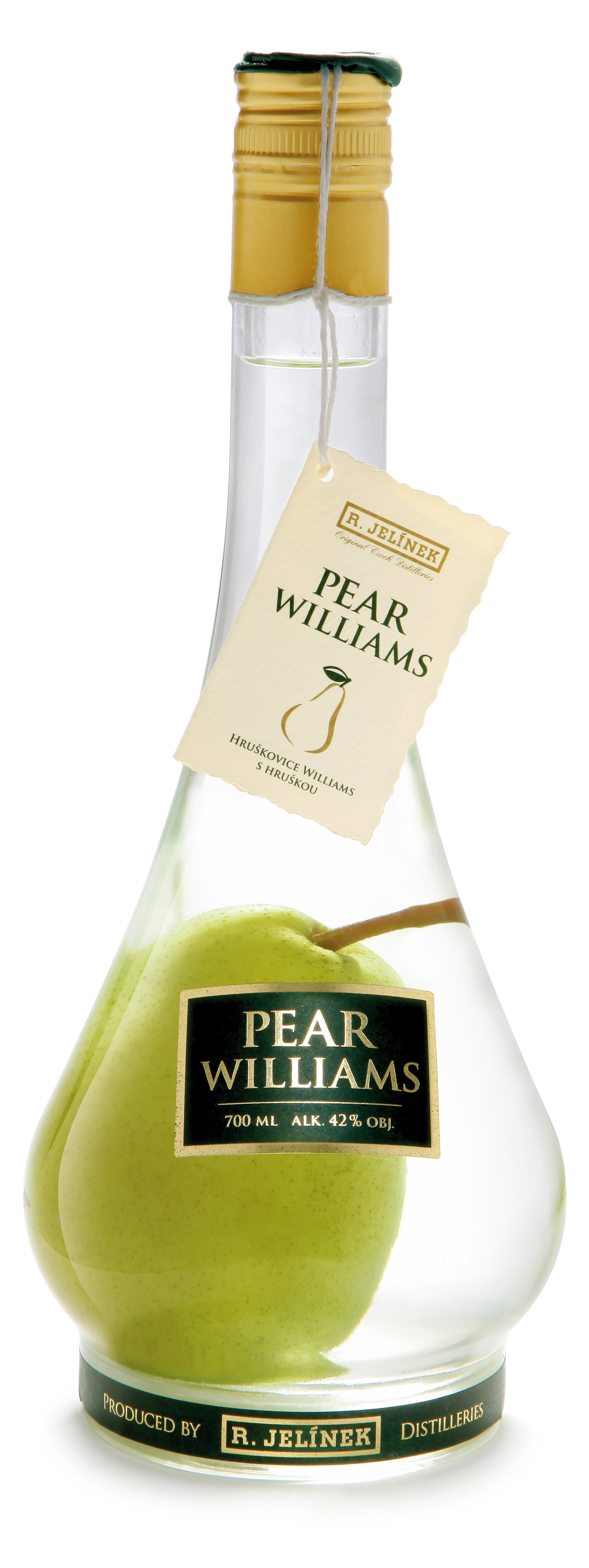 PEAR WILLIAMS JELÍNEK 42% 0,7l (holá láhev)