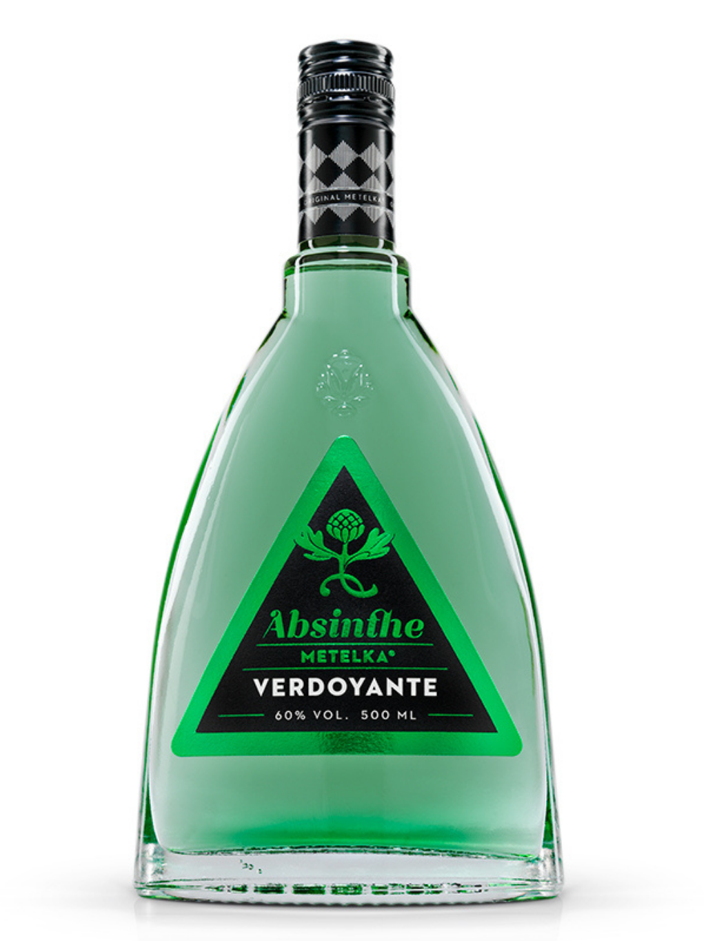 Absinth Verdoyante 60% 60% 0,5l (holá láhev)