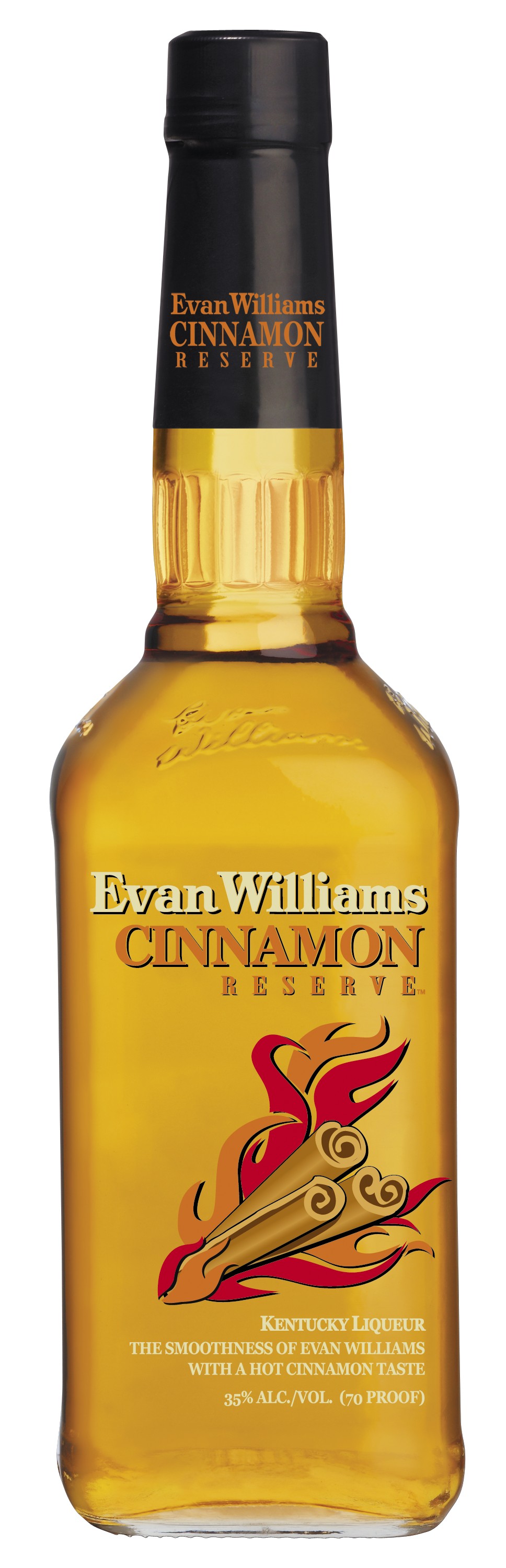 Evan Williams Fire 35% 0,7l (holá láhev)