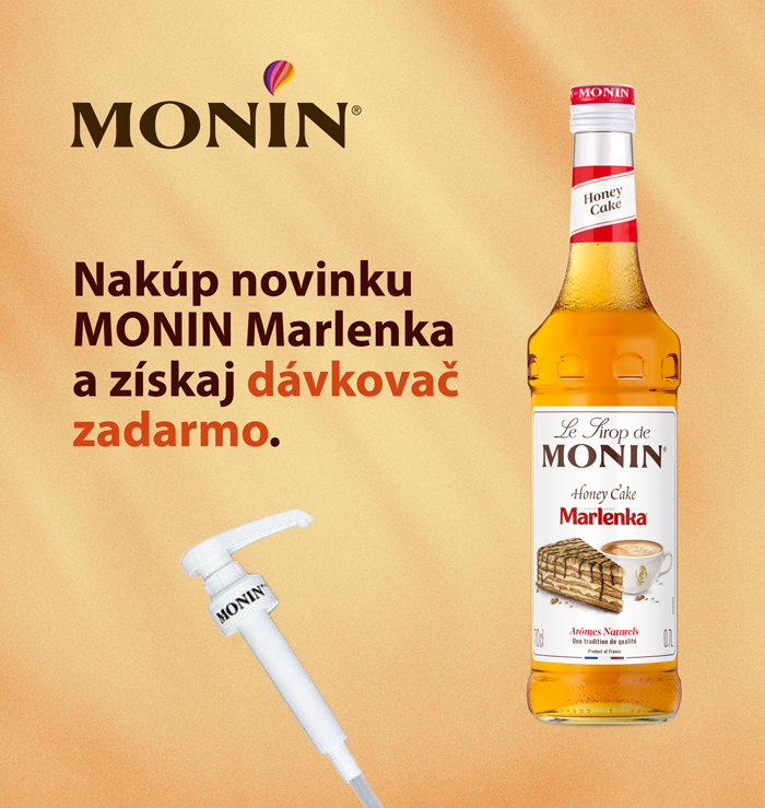 K Monin Marlenka dávkovač jako dárek