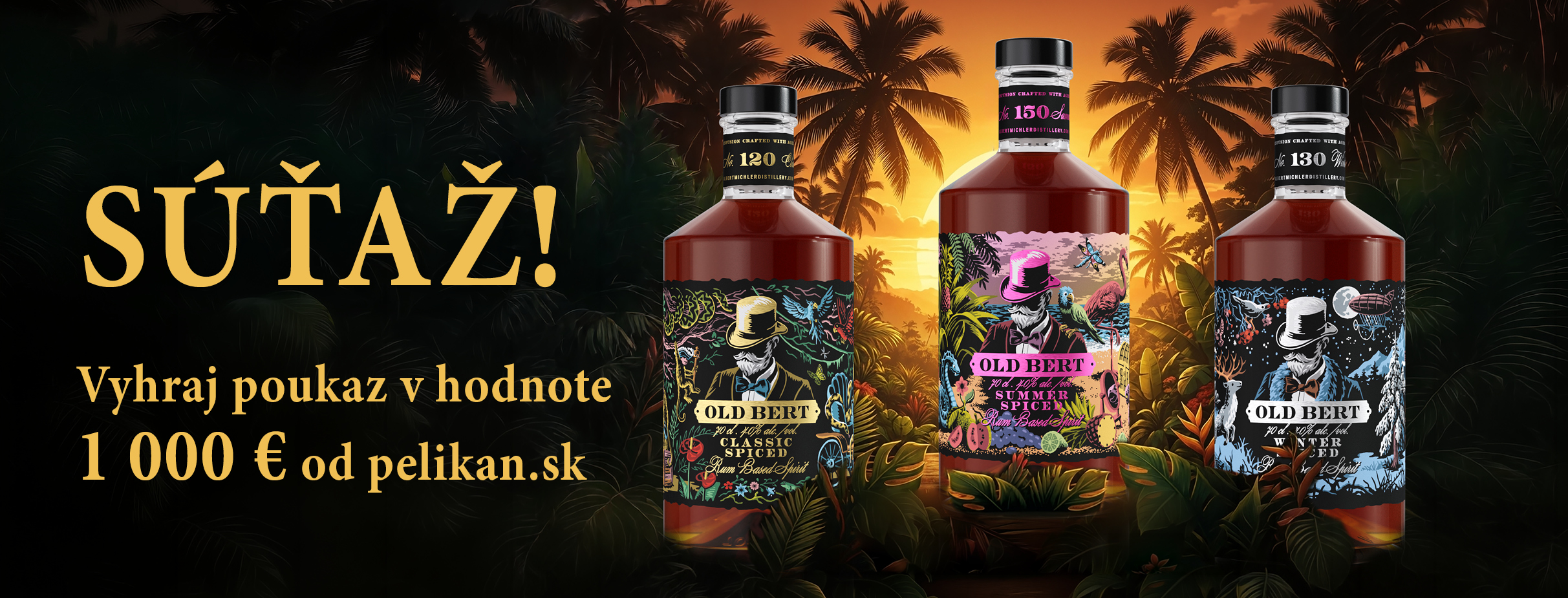 Nakup Old Bert -15 % a vyhraj!