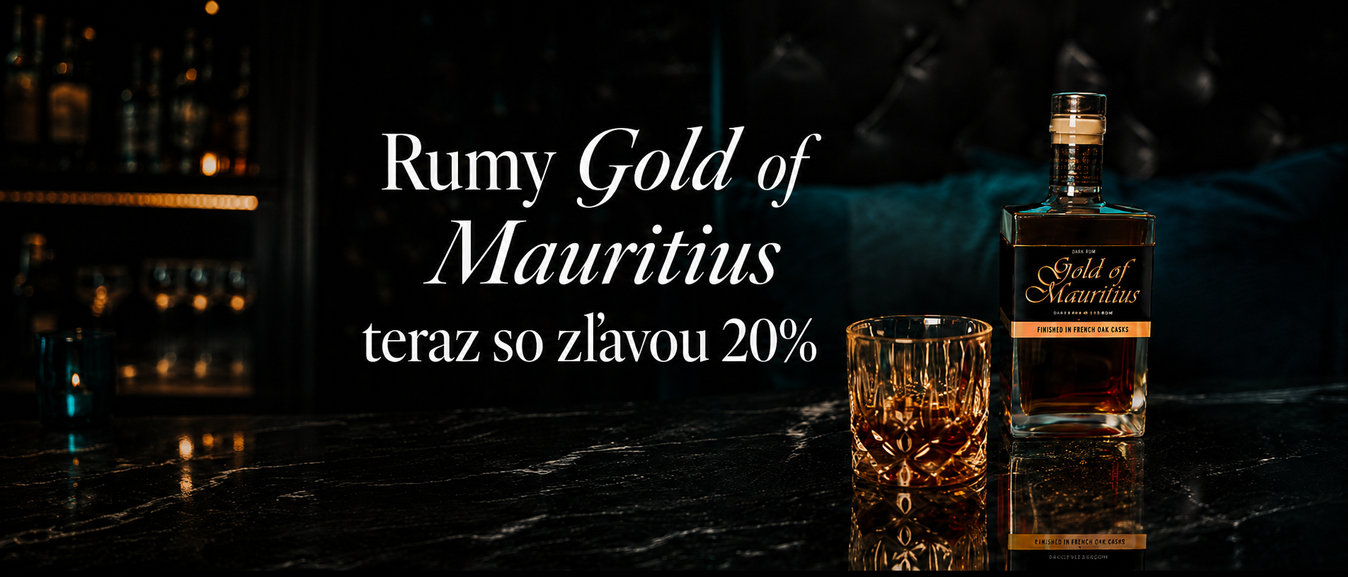 Rumy Gold of Mauritius so zľavou 20 %