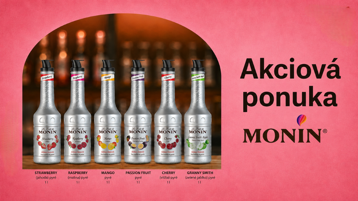 Vybrané MONIN pyré teraz so zľavou