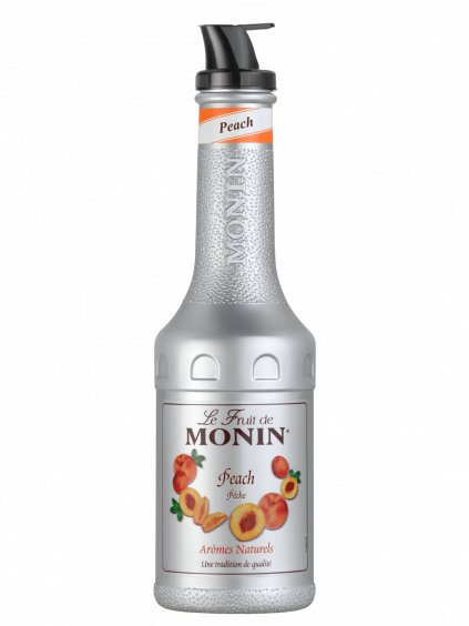 Monin pyré broskyňa 1l