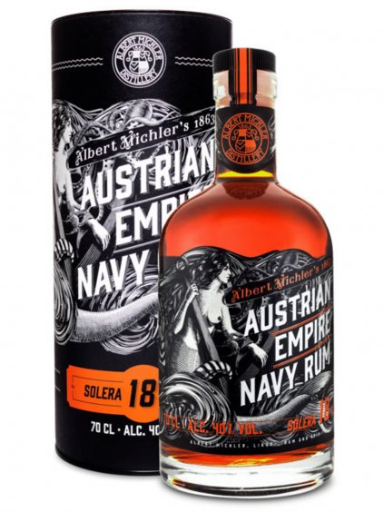 Albert Michler Navy Solera 18Yo 40% 0,7l