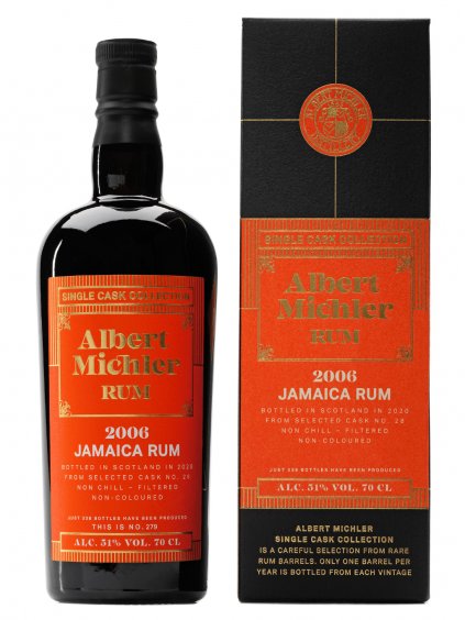 Albert Michler Single Cask Jamaica 2006 51% 0,7l