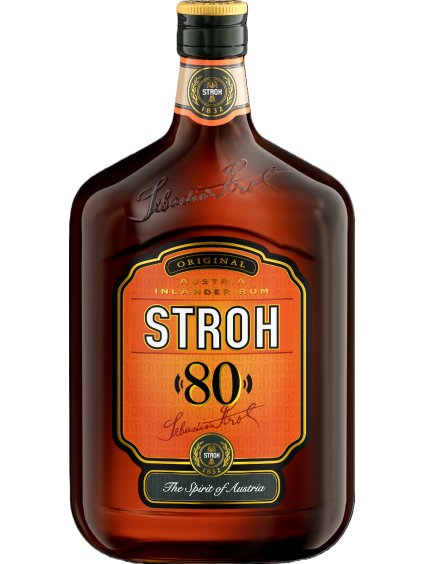 Stroh TaschenFl 500ml 80EU whitebackground