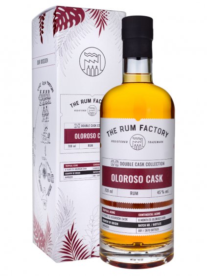 The Rum Factory Oloroso Cask 45% 0,7l