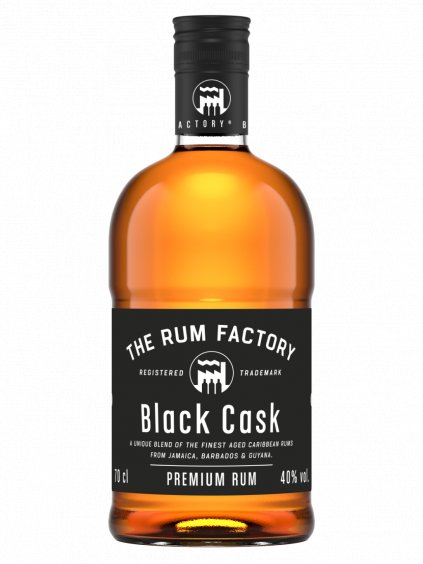 The Rum Factory Black Cask 40% 0,7l