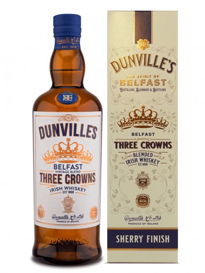 Dunville’s Three Crowns Vintage Blend 43,5% 0,7l