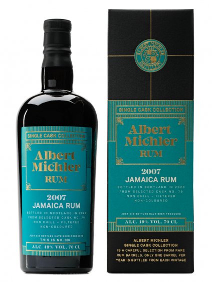 Albert Michler Single Cask Jamaica 2007 49% 0,7l