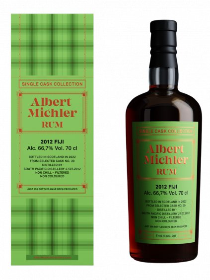 Albert Michler Single Cask Fiji South Pacific July 2012 Cask 12 66,7% 0,7l