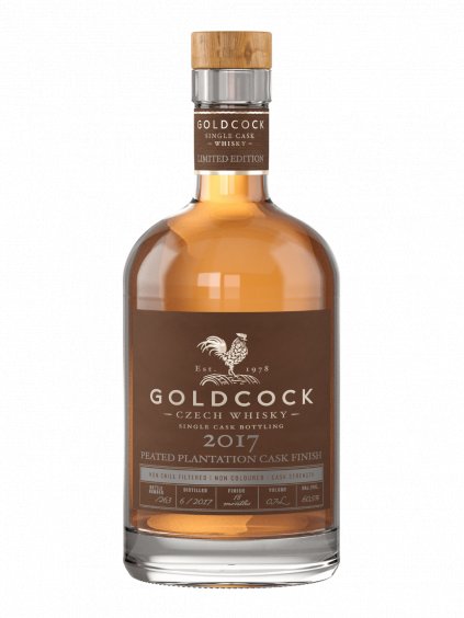 GOLDCOCK 2017 Peated Plantation Cask Finish 60,5% 0,7l