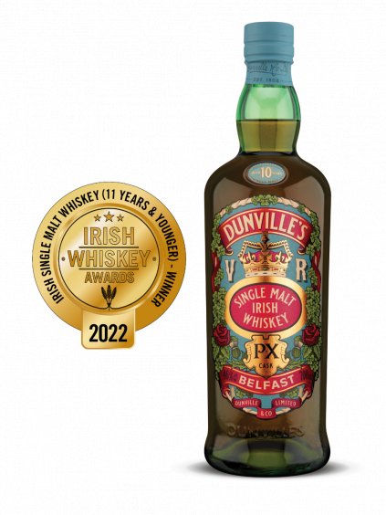 Dunville’s PX 10 Year Old Single Malt Irish Whiskey 46% 0,7l