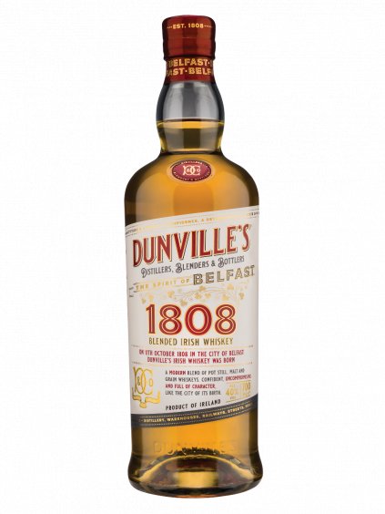 Dunville’s 1808 Blended Irish Whiskey 40% 0,7l