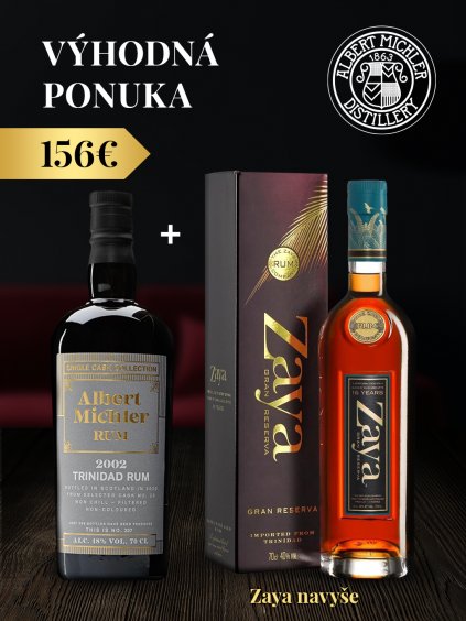 A. Michler Single Cask Trinidad 2002 + Zaya Gran Reserva