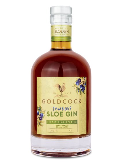 GOLDCOCK Trnkový gin 28% 0,7l