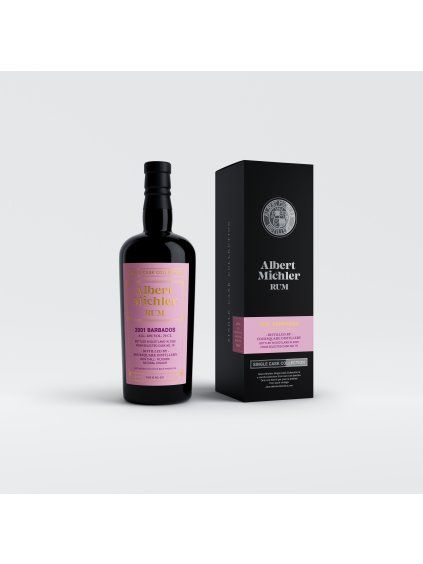 AM Rum Single Cask Set 2001 Barbados comprim