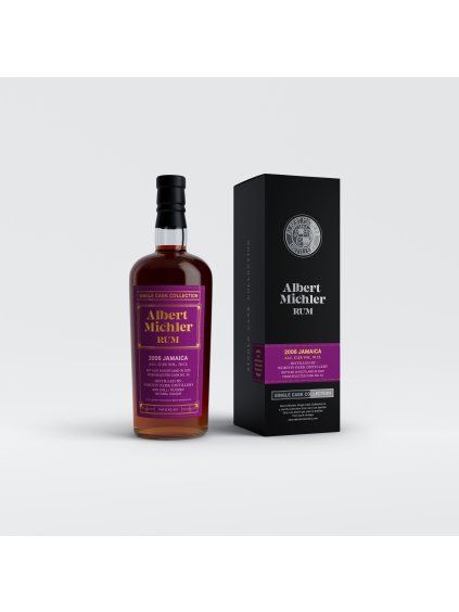 AM Rum Single Cask Set 2006 Jamaica comprim