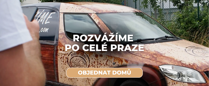 Mapa rozvozu a nápověda
