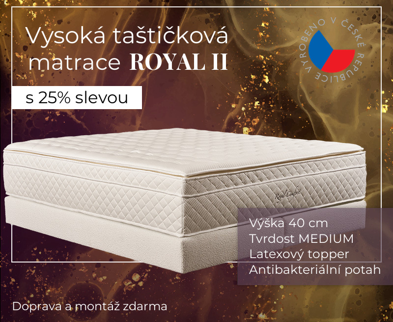 Luxusní vysoká matrace ROYAL II.