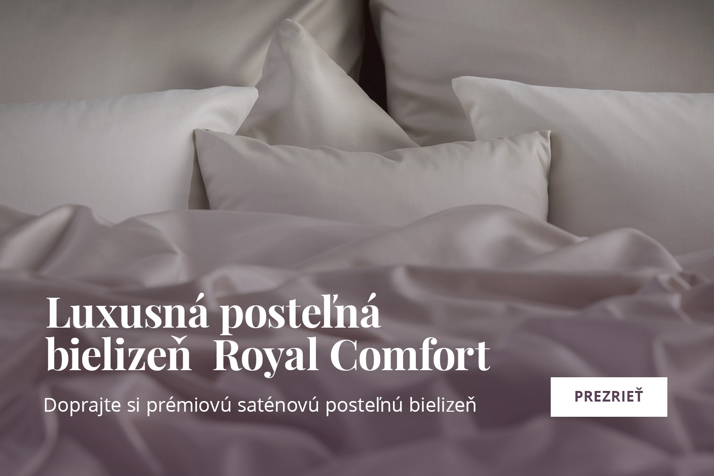 Luxusna postelova bielizeň