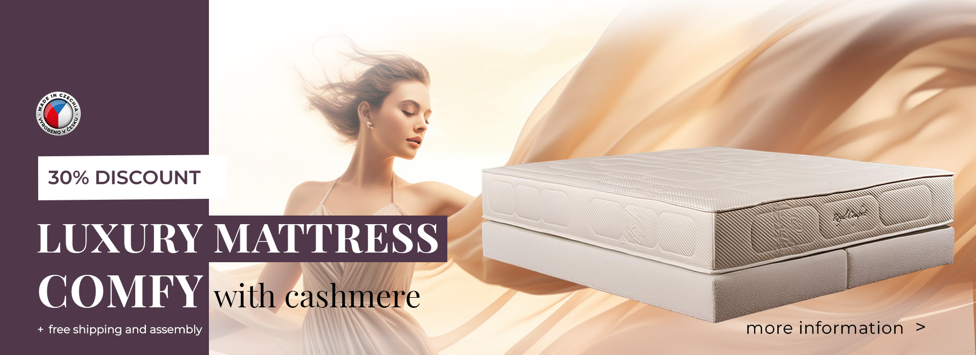 Luxury mattress COMFY