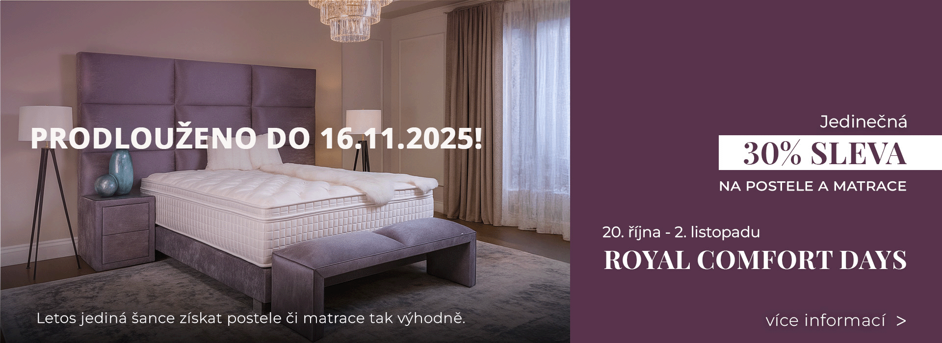 Royal Comfort Days -30 %