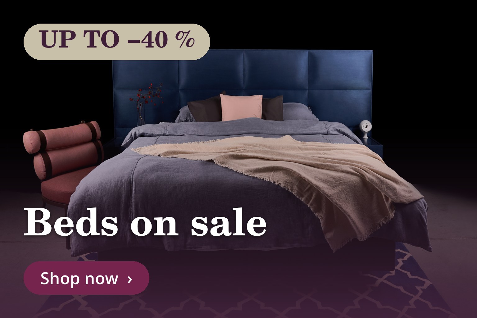 Continental beds on sale – up to 40 % off
